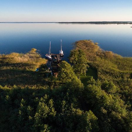 Folwark Luknajno Nad Jeziorem Sniardwy Gospoda Dziedzictwo Kulinarne Warmia-Mazury Mikołajki Eksteriør bilde