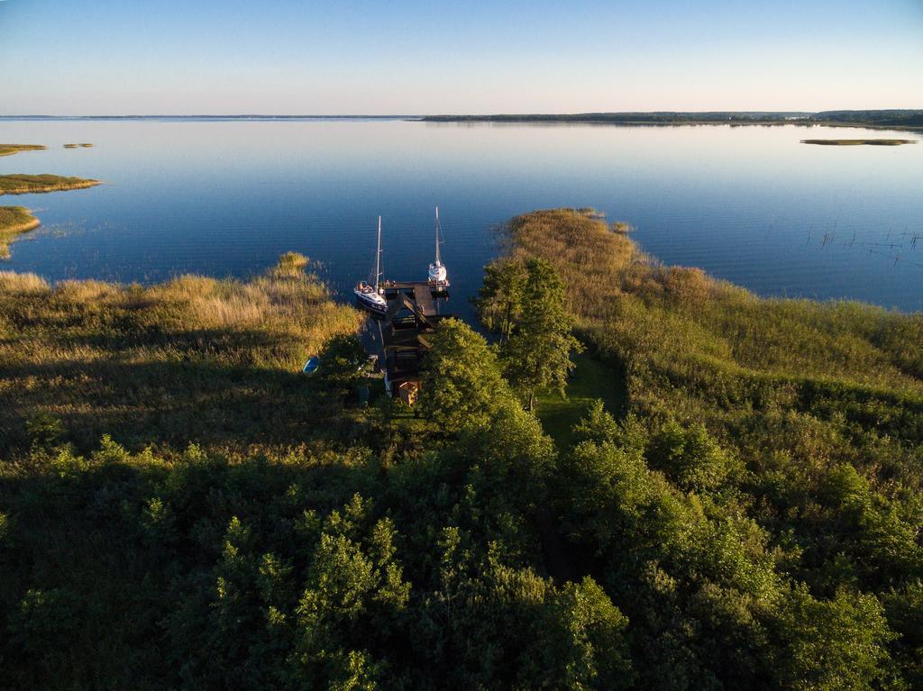 Folwark Luknajno Nad Jeziorem Sniardwy Gospoda Dziedzictwo Kulinarne Warmia-Mazury Mikołajki Eksteriør bilde